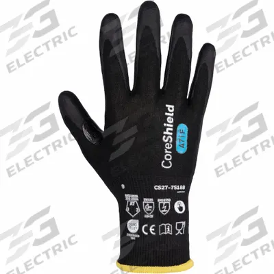 PIP GLOBAL SAFETY Cut Protection Gloves: 2XL ( 8 ), ANSI Cut Level A7, Palm and Fingers - Heavy-Duty Cut-Resistant Gloves with Nitrile Coating