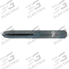 OSG Straight Flute Tap: 1/2"-20 UNF, 2B+, 4 Flute, Plug Chamfer, High Speed Steel (MPN 1592700)