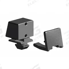 Clip Block: For Std Panel, Unfinished, Black, Polyamide, Metric, Fath 20 Series (MPN 094311). Key specifications — Brand: FATH INC.; Includes Fasteners: No; Finish: Unfinished; Material: Polyamide; Product Type: Clip Block; Compatible Series: 20 Series.