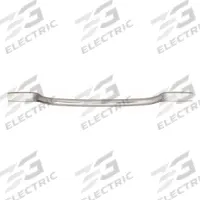 MONROE PMP Pull Handle: Weld-On, Stainless Steel, Silver, 0.5 in, 2 in Projection (MPN PH-0271). Key specifications — Brand: MONROE PMP; Projection Type: Non-Recessed; Material: Stainless Steel; Finish: Dull; Color: Silver; Folding Type: Fixed; Mounting Type: Weld-On; Grip Thickness: 0.5 in.