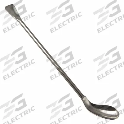 APPROVED VENDOR Sampling Spoon with Spatula: Double Ended Spatula & Spoon, Non-Sterile - Double Ended Lab Spoons and Spatulas