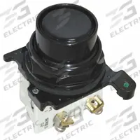 EATON Flush Push Button Operator: Non-Illuminated, Flush Profile, Metallic, 30 mm, 1NO (MPN E34PB1-53X). Key specifications — Brand: EATON; Action: Momentary; Series: E34; Push Button Material Type: Metallic.