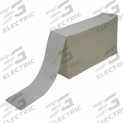 APPROVED VENDOR Barcode Printer Labels: 3 in Label Wd, 2 in Label Ht, White - Fanfold Thermal Transfer Labels