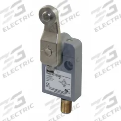 DAYTON Limit Switch: Adj Roller Lever-Arm, Submersible, 1.42 in-lb Op Torque - Max, 2 Mounting Holes (MPN 12T943). Key specifications — Manufacturer Part Number: 12T943; Brand: DAYTON; Electrical Connection: 4-Pin M12 Connector.