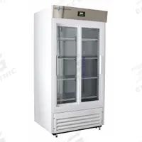 AMERICAN BIOTECH SUPPLY Lab Refrigerator: 33 cu ft, Upright, 2°C to 7°C, 33 1/4 in Overall Dp, R-290 (MPN PH-ABT-HC-33G). Key specifications — Door Opening Style: Sliding; Color: White; Alarm Type: Temperature; Manufacturer Part Number: PH-ABT-HC-33G; Brand: AMERICAN BIOTECH SUPPLY; Product Type: Lab Refrigerator; Door Type: Sliding Glass; Refrigerant Type: R-290.