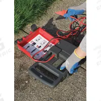AMPROBE Underground Utility Locator: 20 ft Max. Locating Dp, CAT IV 600V, IP54, Digital, Audible (MPN UAT-620). Key specifications — Brand: AMPROBE; Operating Frequency: 60 Hz; CAT Safety Rating: CAT IV 600V; Testing Modes: Passive with Transmitter.