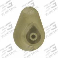PAWLING CORP Bracket: PVC, Ivory, Not Ligature Resistant, BR-400/BR-600, 1 7/16 in Overall Lg (MPN BR-108-0-2). Key specifications — Brand: PAWLING CORP; Color: Ivory; Ligature Resistance: Not Ligature Resistant.