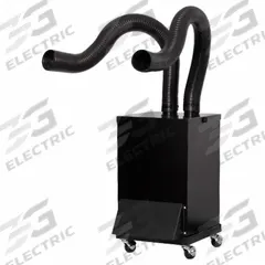 EXTRACT-ALL Source Capture Air Cleaning System: 350 cfm, 4.4 ft Hose Lg (MPN S-987-2A). Key specifications — Sound Level: 68 dB; Manufacturer Part Number: S-987-2A; Brand: EXTRACT-ALL; Input Voltage (Nominal): 120V.