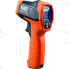 KLEIN TOOLS Infrared Thermometer: IR10, Avg/Difference/Max Temp/Min Temp, Adj @ 0.10 to 1.00, -40°. Key specifications — Features: Gas or Liquids using a Standard K-Type Probe; Thermal Image Field of View: Not Rated; Testing Functions: Difference; Temperature Alerts: High Temperature; Standards: 21 CFR 1040.11; Resolution °F: 0.1°F; Manufacturer Part Number: IR10; Mounting Style - NEW: Handheld Only.