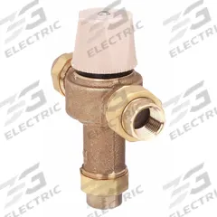 WATTS Thermostatic Mixing Valve: 3/4 in Inlet Connection Size, 3/4 in Outlet Connection Size, NPT (MPN LFMMV-M1-UT). Key specifications — attr1037830: Check Valves; attr1037827: WATTS.