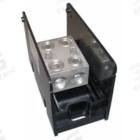 MERSEN Power Distribution Block: Open, Lug, Lug, 6 AWG – 350 kcmil For Line Side Wire Sizes (MPN MPDB69121). Key specifications — attr1361688: Surface; attr1308686: MERSEN; attr1361672: Aluminum.