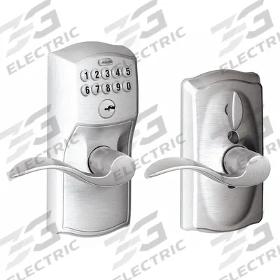 SCHLAGE RESIDENTIAL Electronic Keyless Lock: Keypad - Electronic Keyless Access Locksets