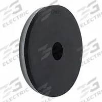 APPROVED VENDOR Rare Earth Magnet: Neodymium, 2 21/32 in Outside Dia, 0.275" Tap Size, 0.4 in Thick (MPN RB70PG-NEOBX). Key specifications — Color: Silver; Max Pull Force: 70 lbf; Tap Size: 0.275".