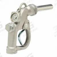 HUSKY Drum Pump Nozzle: Auto, No Meter Included, 90 gpm Max. Flow Rate, Pressure Activated, Aluminum (MPN 875038N). Key specifications — Nozzle Body Material: Aluminum; Brand: HUSKY; Spout Material: Aluminum; Nozzle Extension Type: Rigid.