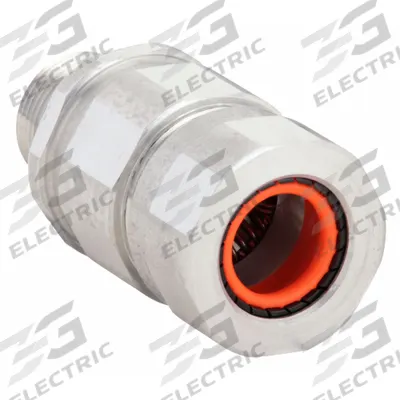 HUBBELL KILLARK Liquid-Tight Conduit Fitting: Aluminum, 1 in Trade Size, Non-Insulated - Straight Hazardous Location Liquid-Tight Conduit Fittings