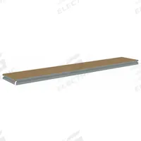 TENNSCO Shelf: 72 in x 18 in, 600 lb Load Capacity, Particleboard, Gray, Shelf (MPN ZBES-7218D). Key specifications — Decking Material: Particleboard; Includes: (4) Beams; Decking Finish: Unfinished; Shelf Configuration: Single Straight; Color: Gray; Frame Material: Steel; Brand: TENNSCO; Frame Finish: Zinc Plated.