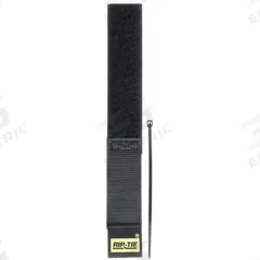 RIP-TIE Hook-and-Loop Cable Tie: 6 in Lg, 1.50 in, 1 in Wd, Nylon, Black, 10 PK (MPN H-06-010-BK). Key specifications — Material: Nylon; Color: Black; Max. Bundle Dia.: 1.50 in.