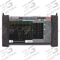 B&K PRECISION Paperless Recorder: B/C/E/J/K/L/R/S/T, 100V DC, DAS220-BAT, 20 mA DC, 0.5 to 100V DC. Key specifications — attr1000912: B&K PRECISION; attr1000909: J; attr1000910: 100V DC; attr1000896: Stylus; attr1000890: 20 mA DC; attr1029469: 15 Hour Battery Life.