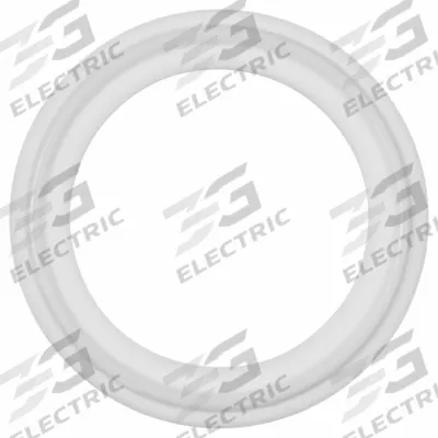 APPROVED VENDOR Sanitary Gasket: Tri-Clamp, PTFE, For 3 in Tube Outside Dia - Tri-Clamp Cleanroom Sanitary Gaskets