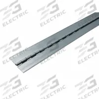 MONROE PMP Piano Hinge: Steel, 72 in Leaf Ht, 1 1/2 in Leaf Wd, Through Hole (MPN CE24015072GA). Key specifications — Material: Steel.