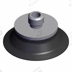 SMC Flat Cup: Flat, M5 x 0.8, 20 mm Pad Dia, Silicone, Black, 40, 10.5 mm Pad Ht, ZP2 (MPN ZP2-TB20MTS-H5). Key specifications — attr1019101: ZP2-TB20MTS-H5; attr1019103: SMC; attr1019107: 40.