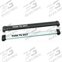 SECURITRON Panic Bar: 2 3/4 in Ht, 3 in Dp, 36 in Wd, Black, Black (MPN TSB-BK). Key specifications — Color: Black; Product Type: Panic Bar; Operation Type: Push; ADA Compliant: No; Exit Bar Style: Touchbar; Brand: SECURITRON.