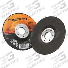 3M CUBITRON II Cut-Off & Grinding Wheel: Type 27, 4" x 1/8" x 3/8", Ceramic, 36 Grit (MPN XC991079895). Key specifications — Brand: 3M CUBITRON II.