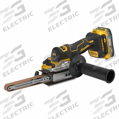 DEWALT Cordless Band File: 20V MAX, Battery Included, 1/2 in Belt Wd, 18 in Belt Lg - DEWALT Cordless Band Files
