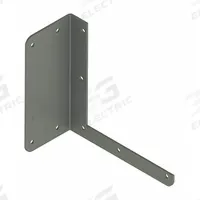Wireway Bracket Hanger: 6 in Wd, 6 in Ht, 8 1/4 in Lg, Steel (MPN F66HB). Key specifications — Brand: HOFFMAN; With Knockouts: No.