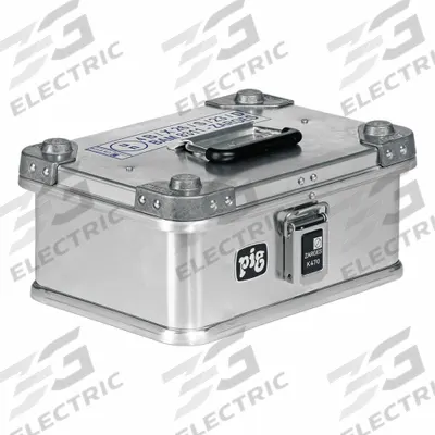 PIG OBSIDIAN Battery Storage and Shipping Case: 11 5/16 in x 15 1/16 in x 6 15/16 in, Gray - Lithium-Ion Battery Storage Cases