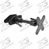 GAMBER-JOHNSON Device Mount: Forklifts, GPS Units/Mobile Phones/Tablets, Black, 6 in Overall Ht (MPN 7160-1466-01). Key specifications — Compatible Devices: Tablets; Color: Black; Includes: 6 in Medium Dog-Bone; Features: Rectangular and Roll Formed; Compatible Vehicle Type: Forklifts.