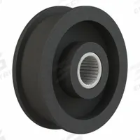 BREWER MACHINE & GEAR Flat Belt Idler Pulley: 1/2 in Bore, 1.375 in OD, Cast Iron (MPN POOF). Key specifications — Bearing Type: Needle Roller; Brand: BREWER MACHINE & GEAR.