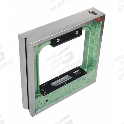 INSIZE Frame Level: Cast Steel, 12 in Lg, 1 Level Vials, 0 Plumb Vials, 2 Cross Test Vials - Frame Levels