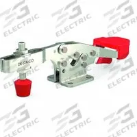 DE-STA-CO Toggle Clamp: Locking Horizontal Handle, Flange Base Mounting, 4.16 in Arm Lg, Locking (MPN 235-UR). Key specifications — attr668198: DE-STA-CO; attr668630: Neoprene.