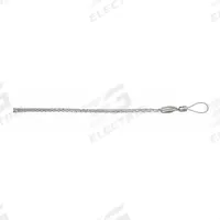 HUBBELL WIRING DEVICE-KELLEMS Pulling Grip: 1.50 in to 1.99 in, 6,800 lb Breaking Strength, Flex Eye (MPN 033-03-016). Key specifications — Cable Dia. Range: 1.50 in to 1.99 in; Material: Galvanized Steel; Eye Style: Flexible; Brand: HUBBELL WIRING DEVICE-KELLEMS.