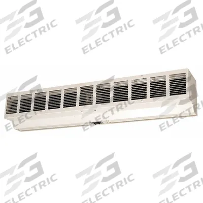 Dayton Unhtd 7.5"H 42"W 6.8"D Steel Air Curtain: Ambient Air, Low Profile, For 3 1/2 ft Opening - Ambient Air Curtains