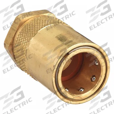 PARKER Hydraulic Quick Connect Hose Coupling: 1/2 in Coupling Size, Brass - Moldmate Series Hydraulic Quick-Connect Coupling Bodies
