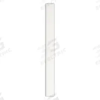 ASI GLOBAL Partition Column: Steel, Smooth Semi Gloss, White, 70 in Ht, 7 in Wd, 1 1/4 in Thick (MPN 40-91370794-29). Key specifications — Inner Core Type: Honeycomb; Brand: ASI GLOBAL PARTITIONS; Color: White; Finish/Texture: Smooth Semi Gloss.
