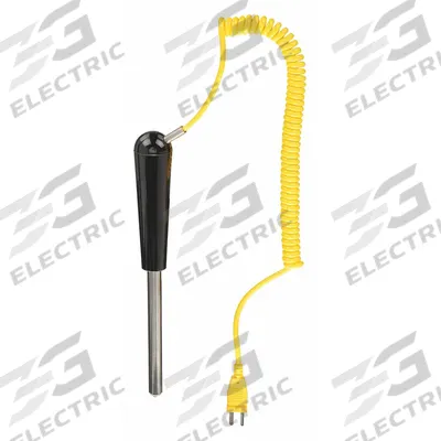 COOPER ATKINS Surface Temperature Probe: -40°F to 1,202°F /-40°C to 650°C, 4 in Probe Lg - Thermocouples for Gas Applications