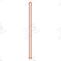 NITE IZE Gear Tie: Bright Orange, 64 in Lg (MPN GTM64-31-R6). Key specifications — Color: Bright Orange; Brand: NITE IZE; Pack: Small Pack.