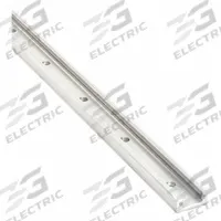 Linear Guide Rail: 18, 48 in Overall Lg, 1.921 in Overall Wd, 0.76 in Overall Ht, Aluminum Alloy (MPN RR18-048.000). Key specifications — Brand: PBC LINEAR; Size: 18; Nominal Rail Size: 18.