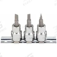 WESTWARD Socket Bit Set: 1 - 25 Pieces, 3/8 in Drive Size, 12 Pieces, 4 mm to 6 mm Tip Size Range (MPN 54TN94). Key specifications — attr1216280: Fixed Insert; attr1216283: WESTWARD; attr1225718: 4 mm to 6 mm; attr1227491: 3/8 in.