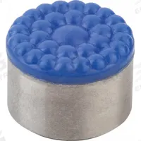 KIPP Rear-Mount Insert w/Polyurethane Face: 12 mm Dia, M5, 12 mm Ht, Textured, Polyurethane (MPN K0385.12126). Key specifications — Brand: KIPP.