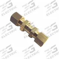 LEGRIS Compression Fitting Adapter: 4 mm OD x 4 mm OD Fitting Size, Compression x Compression, Brass (MPN 0116 04 00). Key specifications — Brand: LEGRIS.