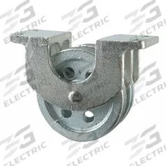 PEERLESS Pulley Block: Double Pulley Block, Mounted, Upright Mount, Lifting/Pulling, Bolt-On, Sleeve (MPN 3-110-26-86-). Key specifications — Operation: Pulling; Brand: PEERLESS; Housing Material: Steel; Sheave Material: Steel.