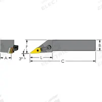 ULTRA-DEX USA Indexable Turning and Profiling Tool Holder: MVJNL 20-4D (MPN 974-000-281). Key specifications — attr257703: MVJNL 20-4D.