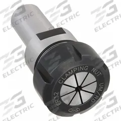 TECHNIKS Collet Chuck Extension: ER32, 20 mm Shank Dia, 47 mm Projection (MPN 04818). Key specifications — attr1038801: Coolant Through; attr1033126: TECHNIKS.