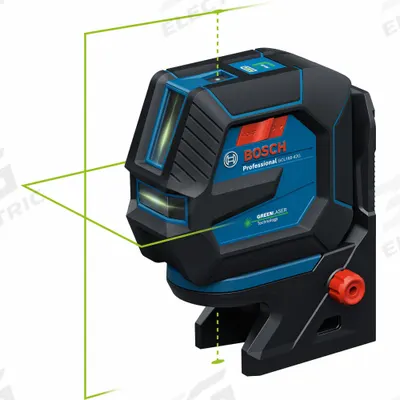 BOSCH Plane Laser: 3 Lines and 0 Dots, Green Beam, 3 Planes - Plane Laser Levels