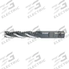 OSG Roughing End Mill: Cobalt, 3 Flute, 1" Mill Dia, 4" LOC, 6-1/2" OAL (MPN 4310900)