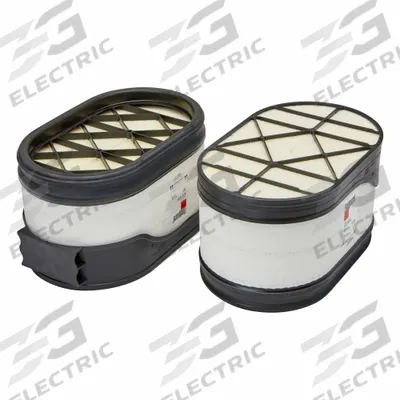 FLEETGUARD Automotive Air Filter: Round-Oval, Engine, Axial Seal - Round/Oval Engine Air Filters